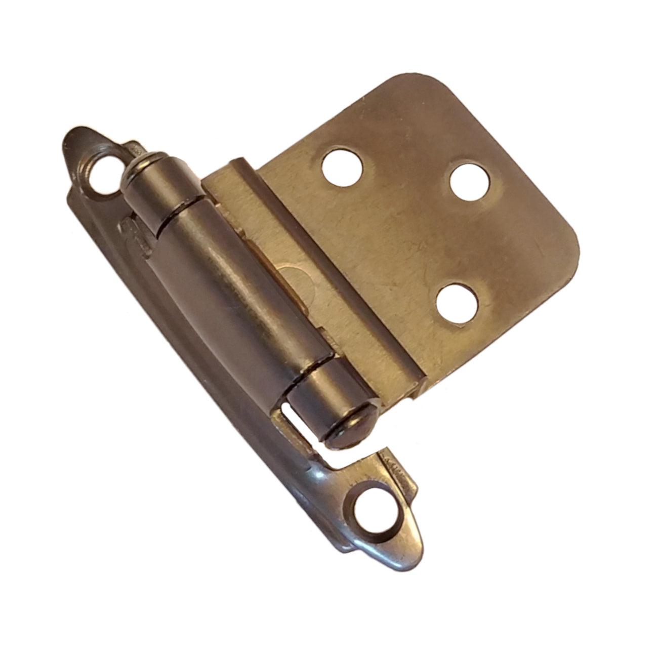 Bisagras empotradas de 3/8" con cierre automático y montaje frontal Ultra 34909, 1 par