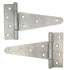 Ultra Hardware Heavy Duty Gate T-Hinge 6" Galvanized Steel All Weather, 1 Pair