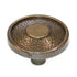 Vintage National Lock Brass 1 1/4" Round Furniture Knob 3772-5A F0-3772-001
