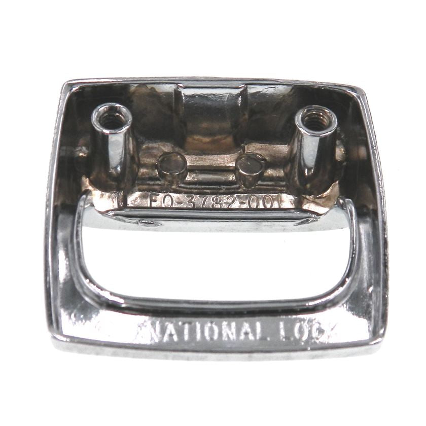Vintage National Lock Polished Chrome 1 1/4" Ctr. Drawer Cup Pull Handle 3782-26