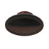 Paquete de 12 Allen + Roth Designer Bronce Dorado con cuentas Ovaladas 1 1/2" Perilla 40903