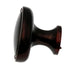 Paquete de 12 Allen + Roth Designer Bronce Dorado con cuentas Ovaladas 1 1/2" Perilla 40903