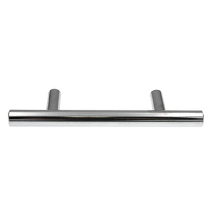 Style Selections European Bar Drawer Pull, 3 Inch Centers, Chrome