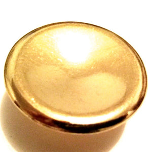 Ultra Trendset Polished Brass Round Disc 1 3/4" Cabinet Knob 41605