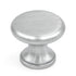Ultra Designer's Edge Satin Chrome Solid Brass Round 1 1/8" Knob 41648