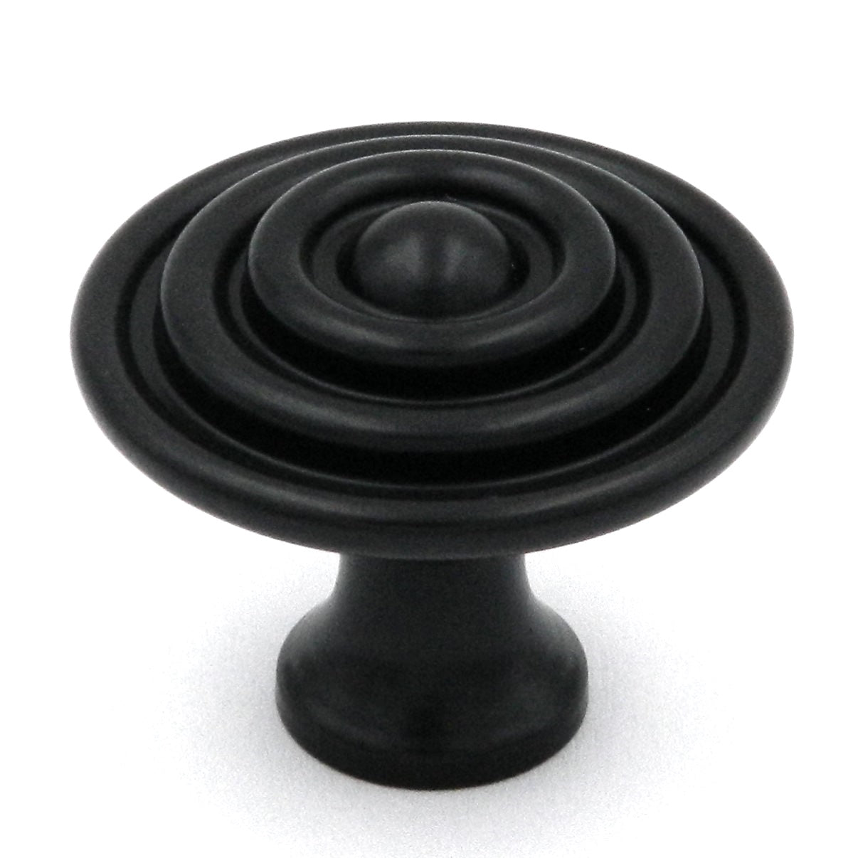 Ultra Designer's Edge Dark Oil-Rubbed Bronze Round Circles 1 1/2" Knob 41876