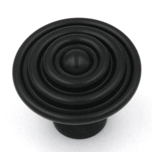 Ultra Designer's Edge Dark Oil-Rubbed Bronze Round Circles 1 1/2" Knob 41876