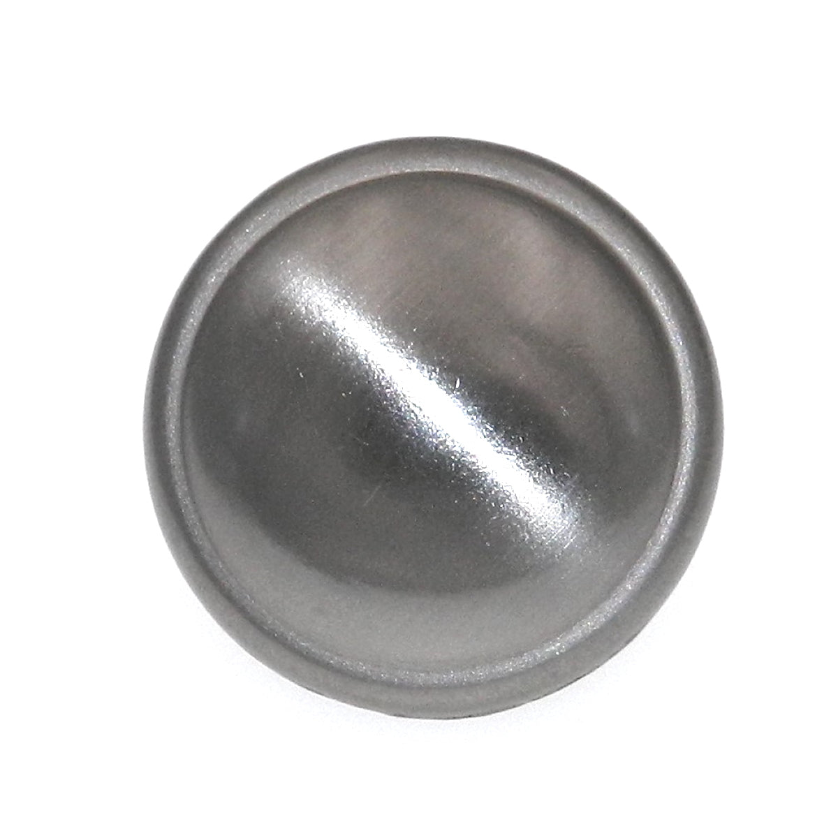 Satin Nickel 1 inch Smooth Button Cabinet Knob Pull Hardware Resources 4412362