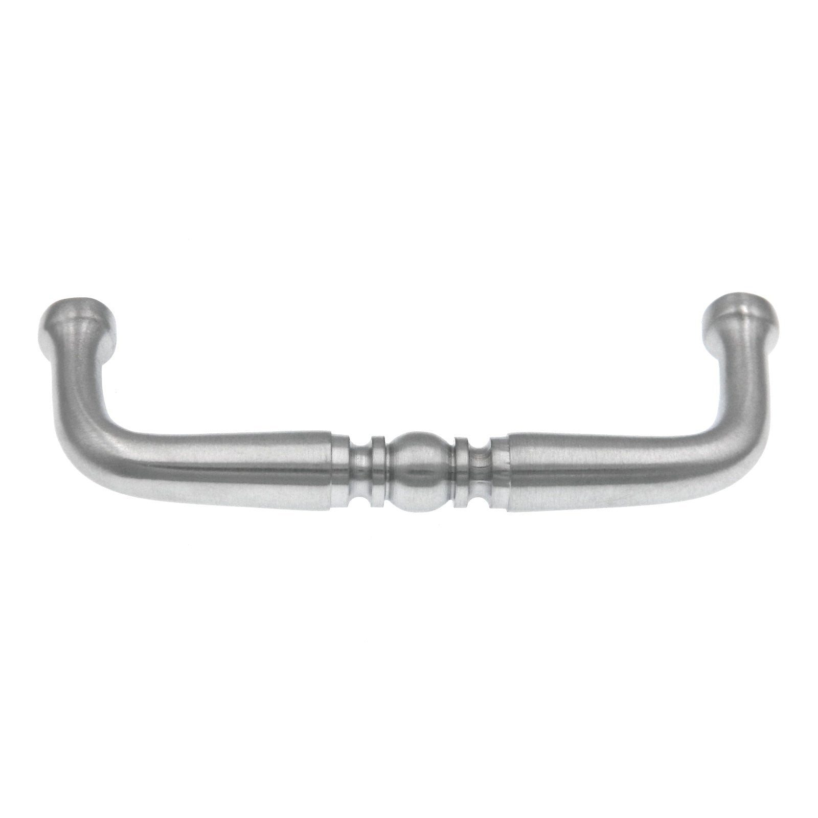 Laurey 45339 - Tirador de latón macizo, cromo satinado, 3 "cc