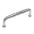 Laurey 45339 - Tirador de latón macizo, cromo satinado, 3 "cc