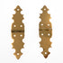 Hardware House Polished Brass Decorative Hobby Hinges HH51-4216, 1 Pair