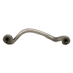 Belwith Hickory Black Nickel Vibed 5"cc Curved Cabinet Handle Pull P3161-BNV
