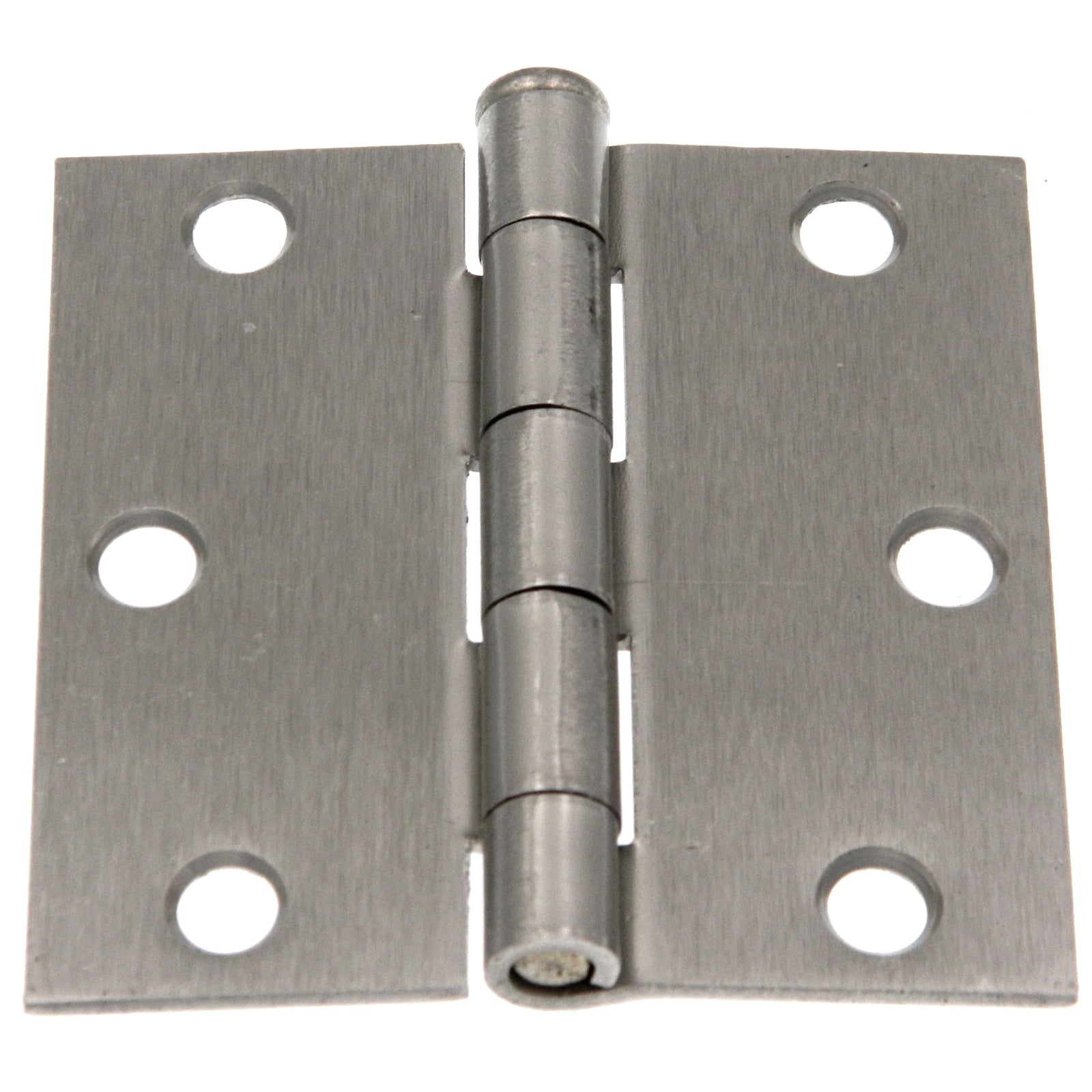 Hardware House Interior Door 3" Hinge Satin Nickel Square Corner HH52-1393