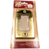 Vintage Amerock Accents Single GFI Switch Plate Polished Brass 52164