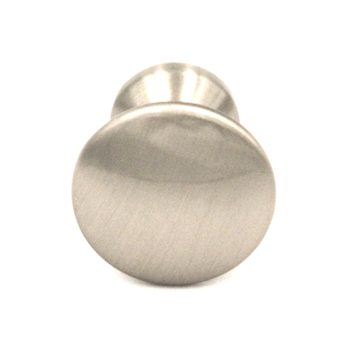 10 Pack Belwith Keeler Satin Nickel 1" Round Cabinet Knob Pulls P2712-SN