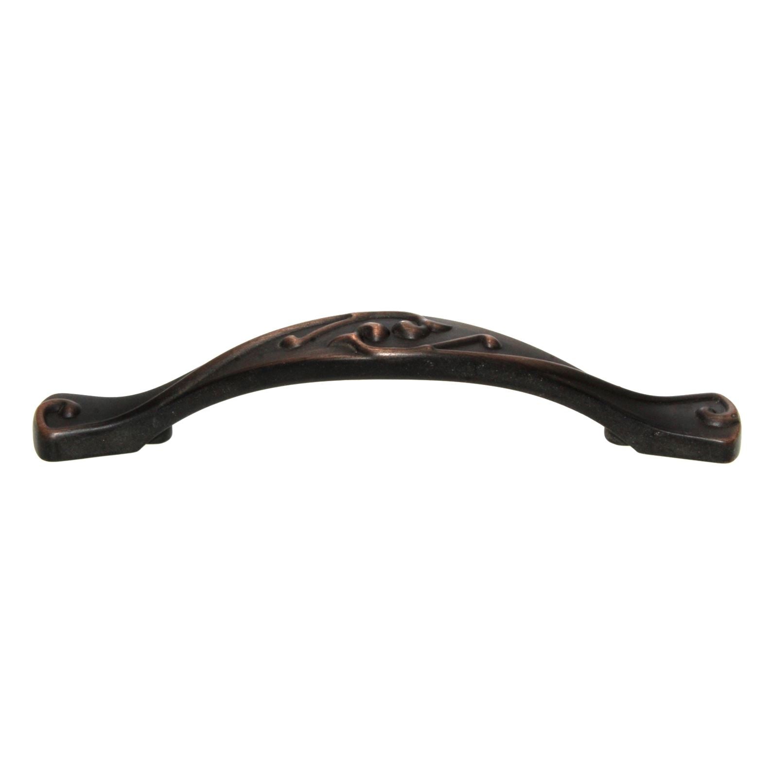 Jeffrey Alexander Kensington Oil-Rubbed Bronze 3 3/4" (96mm) Ctr. Cabinet Arch Pull 531-96DBAC