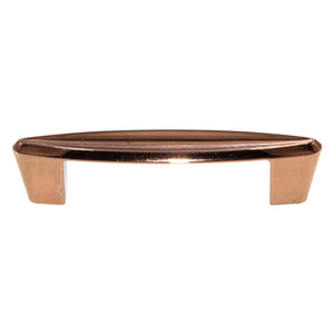 Ajax Cabinet Jewelry Cabinet Arch Pull 3", 3 1/2" Ctr Polished Copper 540-CU
