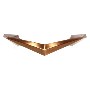 Ajax Cabinet Jewelry Chevron Cabinet Arch Pull 3" Ctr Polished Copper 545-CU