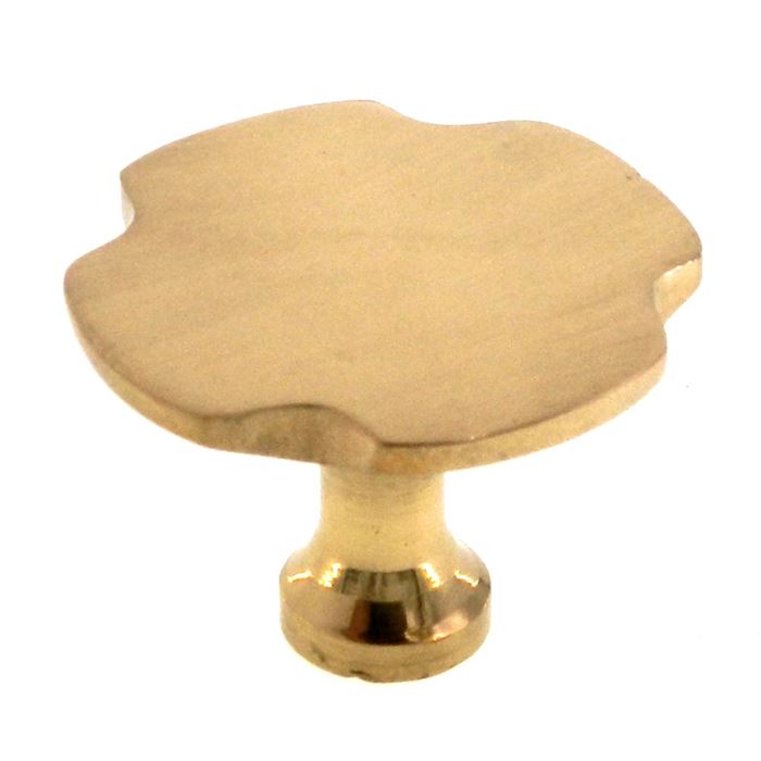 Amerock Allison Solid Brass 1 1/2" Square Corner Cut Cabinet Knob 550