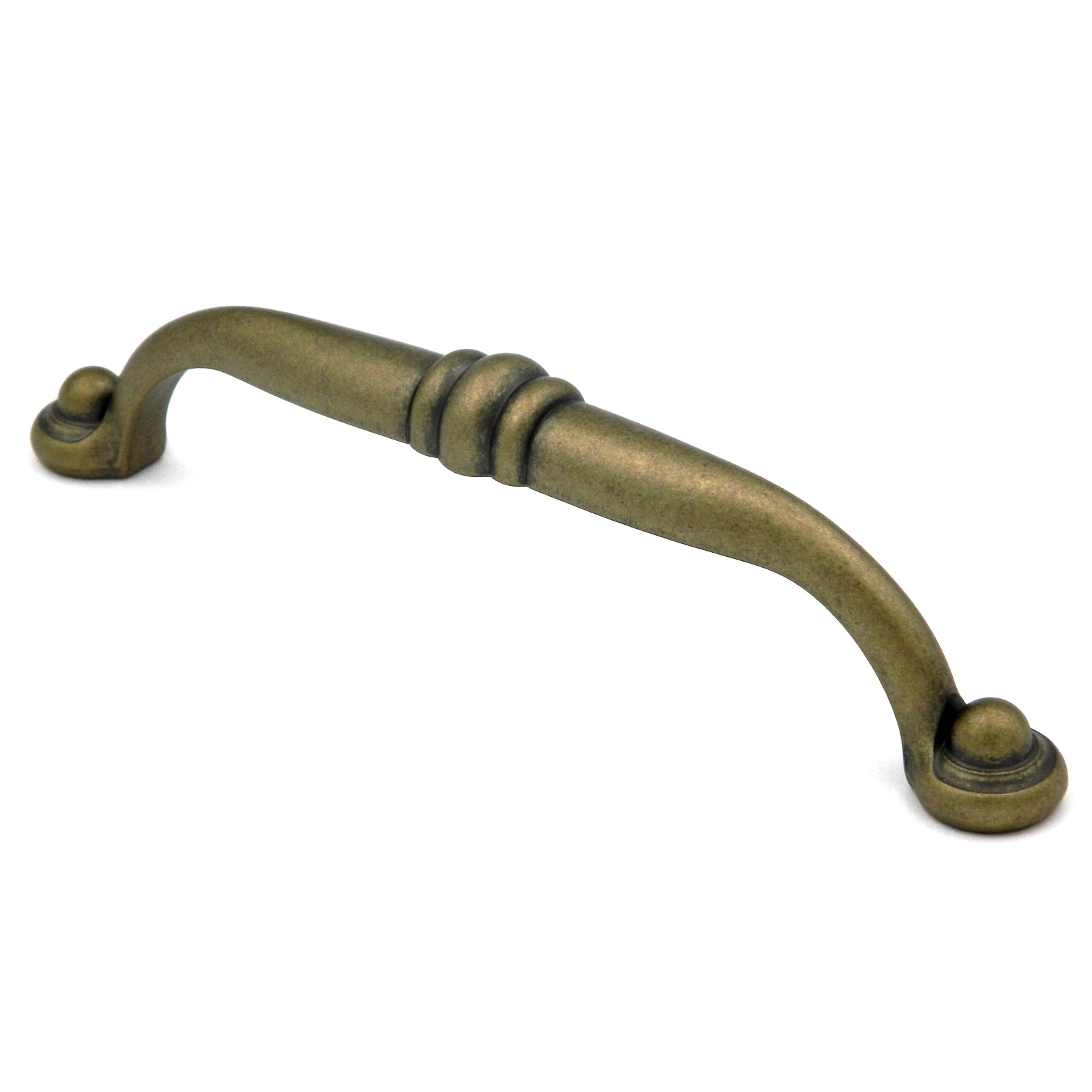 Belwith Keeler Antique Brass 5"cc (128mm) Arch Cabinet Handle Pull 55050-9017