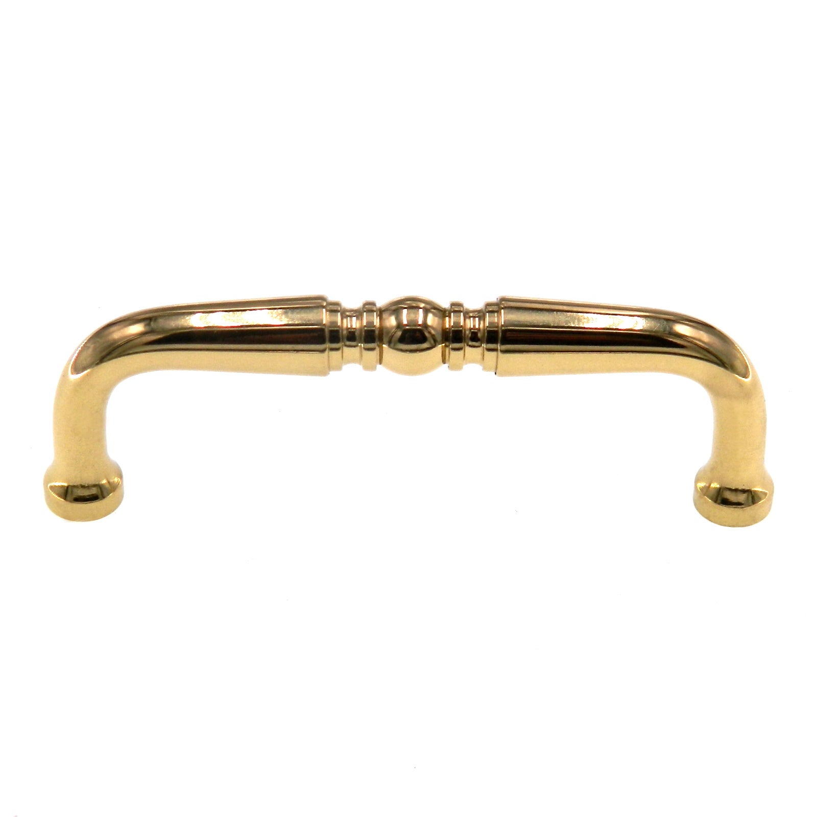 Amerock Allison Polished Brass Solid Brass 3" Ctr.  Cabinet Arch Pull Handle 553