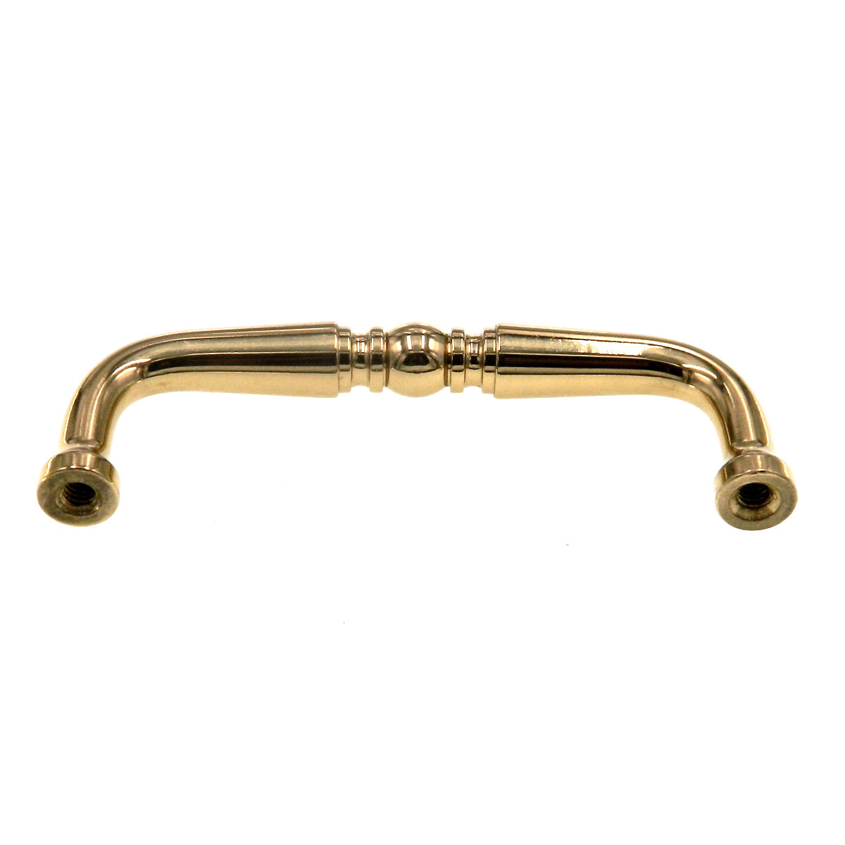 Amerock Allison Polished Brass Solid Brass 3" Ctr.  Cabinet Arch Pull Handle 553