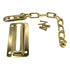 EZ-Flo Polished Brass Steel 3 1/2 inch Chain Door Guard 56031