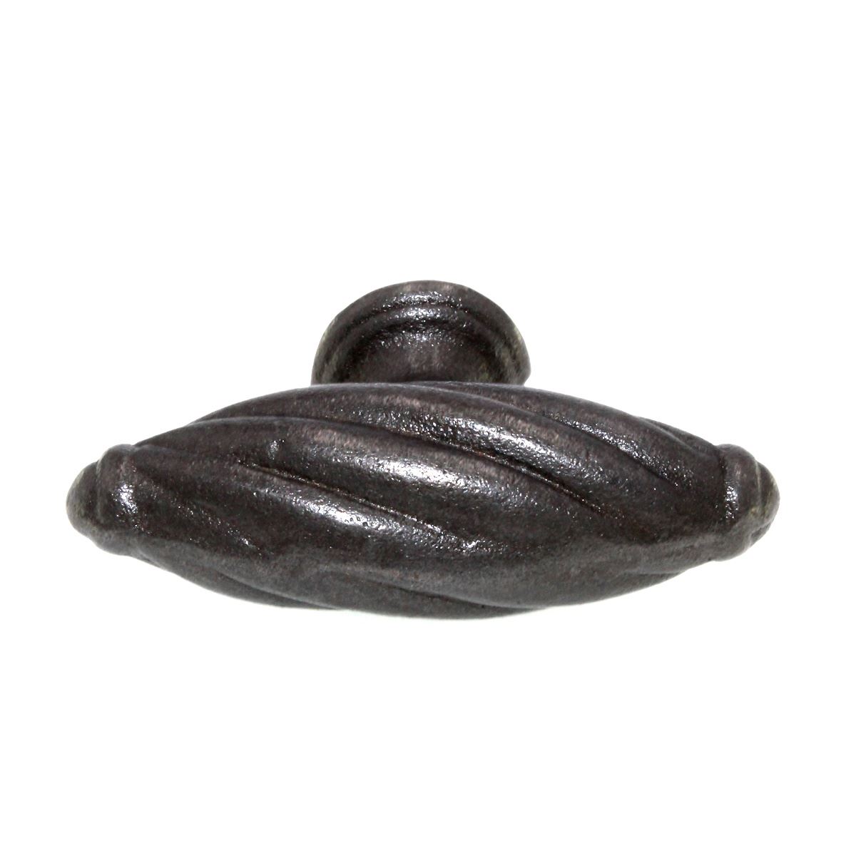 Laurey Classico Pewter 3 1/4" Twist T-Bar Cabinet Knob 58706