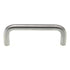 Ultra Hardware 3" Ctr. Solid Brass Cabinet Wire Pull Satin Chrome 59130