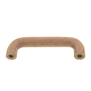 Ultra Hardware 3" Ctr. Unfinished Beech Wood Cabinet Arch Pull 59656
