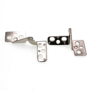 Set of Nickel Knife-Pivot Pin Hinges 3/8" Inset Semi-concealed AP 6103-SN