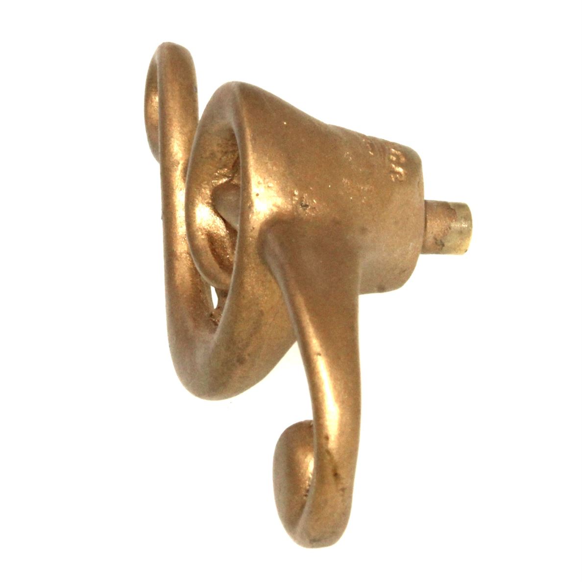 Anne at Home Hardware Music Clef Large 3" Whimsical Cabinet Knob Gold 614-5