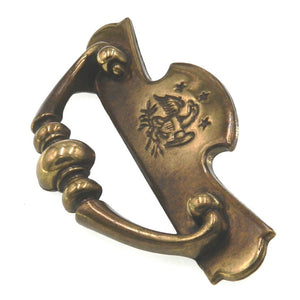 National Lock Company Governor Winthrop American Eagle 3" Ctr. Brass Drawer Pull 6220-4A