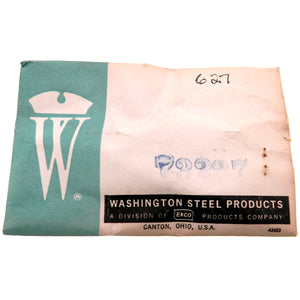 Vintage Washington Steel Floor Mounted Nylon Guide for Wall Pocket Doors 627