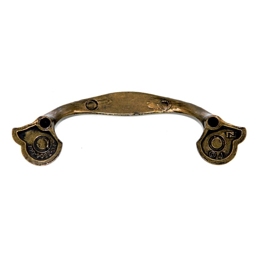 Vintage National Lock French Gilt 3" Ctr. Drawer Pull Handle 6296-5A F0-3904-001