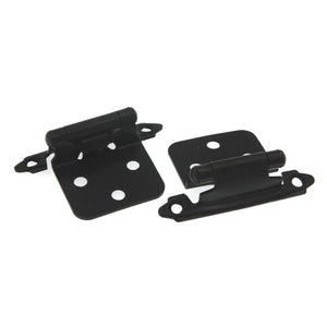 Hardware House Face Mount Self-Closing Variable Flush Inset Hinges 64-4229, 1 Pair