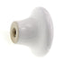 Amerock Allison White Porcelain 1 1/2" Round Cabinet Knob Gold Circle  69115