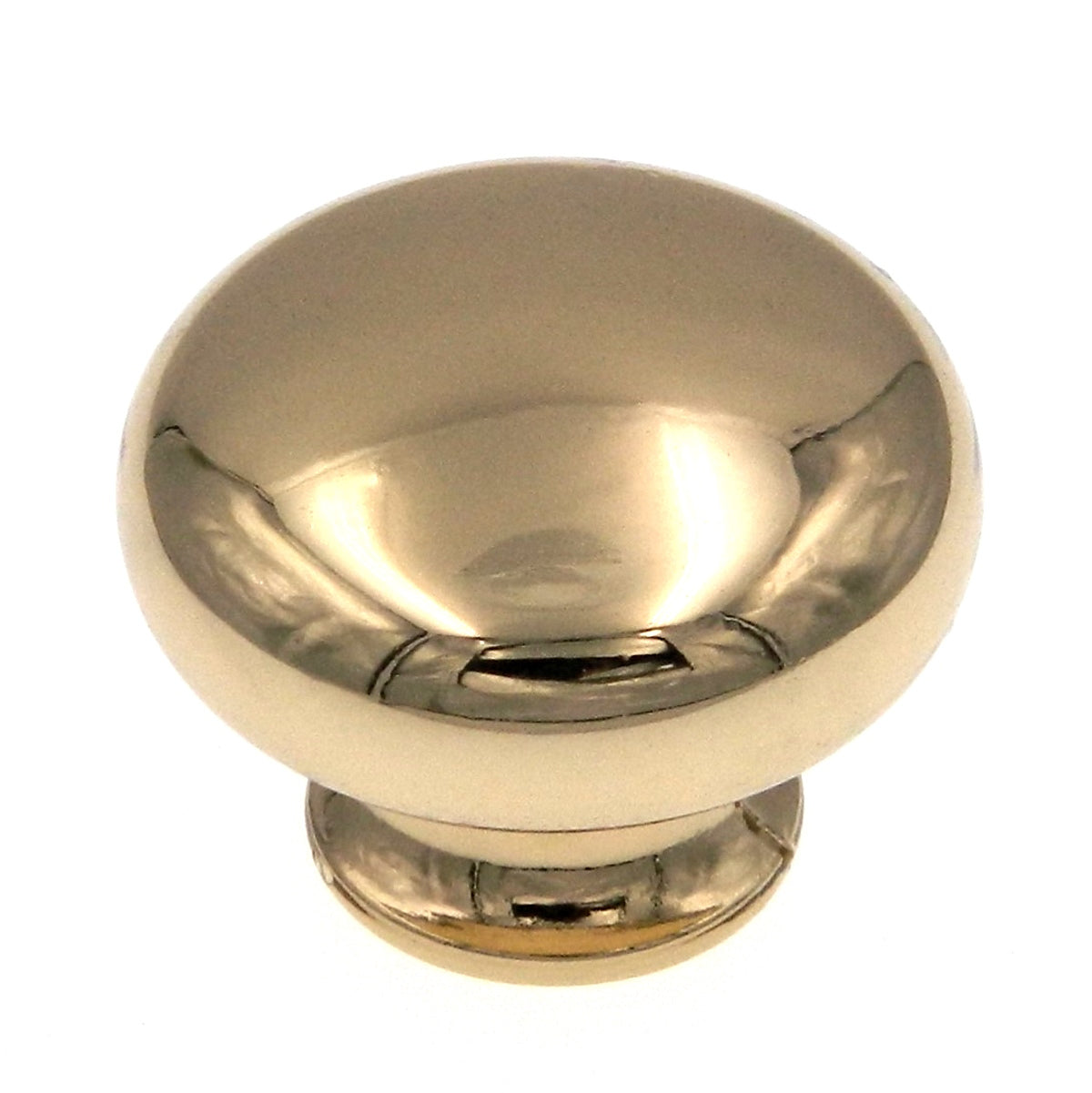 Amerock Allison Bright Brass Designer 1 1/8" Round Cabinet Knob 69267