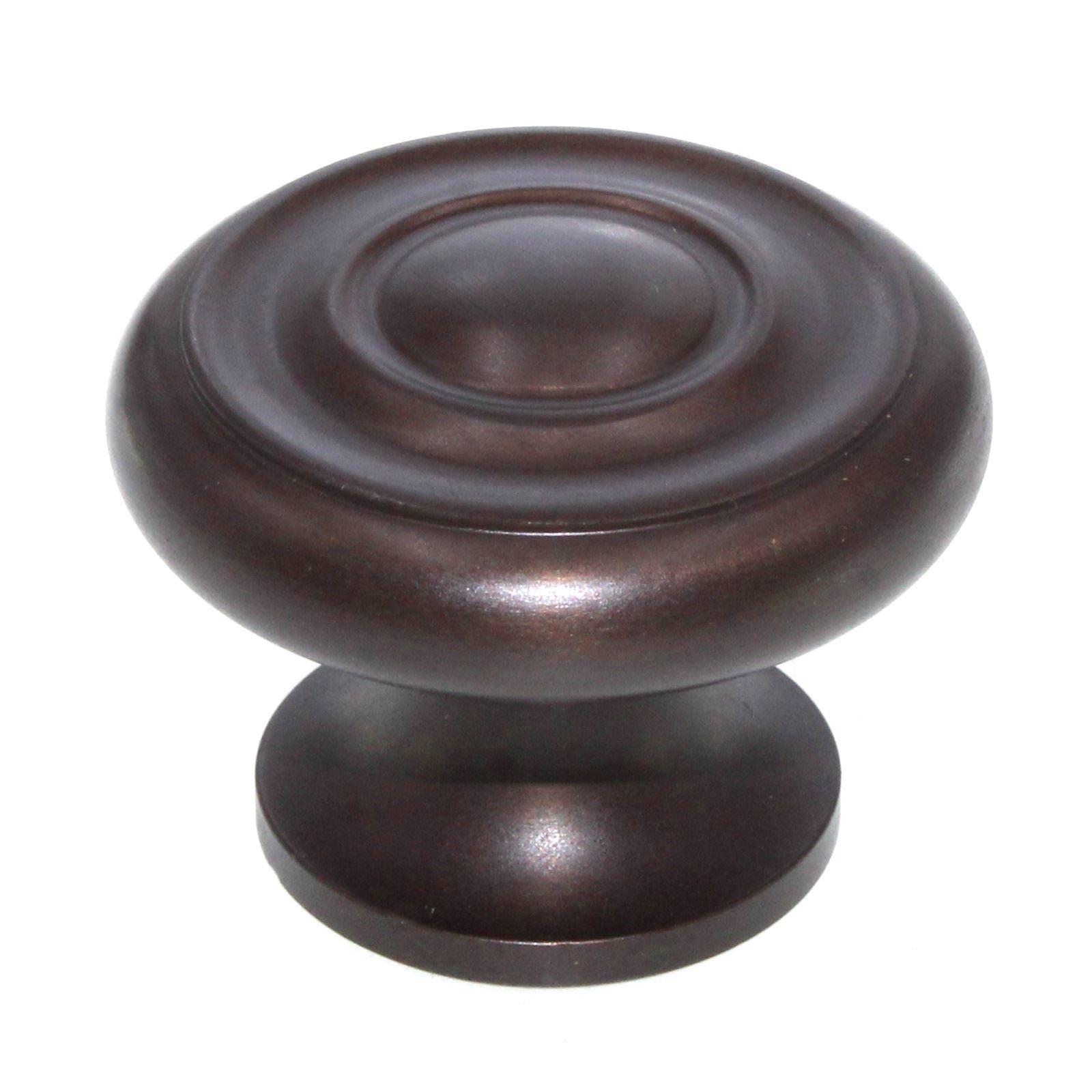 Schaub And Company 1 1/2" Solid Brass Cabinet Knob Antique Satin Bronze 704-ASBZ