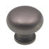 Schaub And Company Country 1 1/4" Solid Brass Cabinet Knob Antique Nickel 706-AN