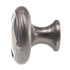 Schaub And Company Country 1 1/4" Solid Brass Cabinet Knob Satin Nickel 711-15