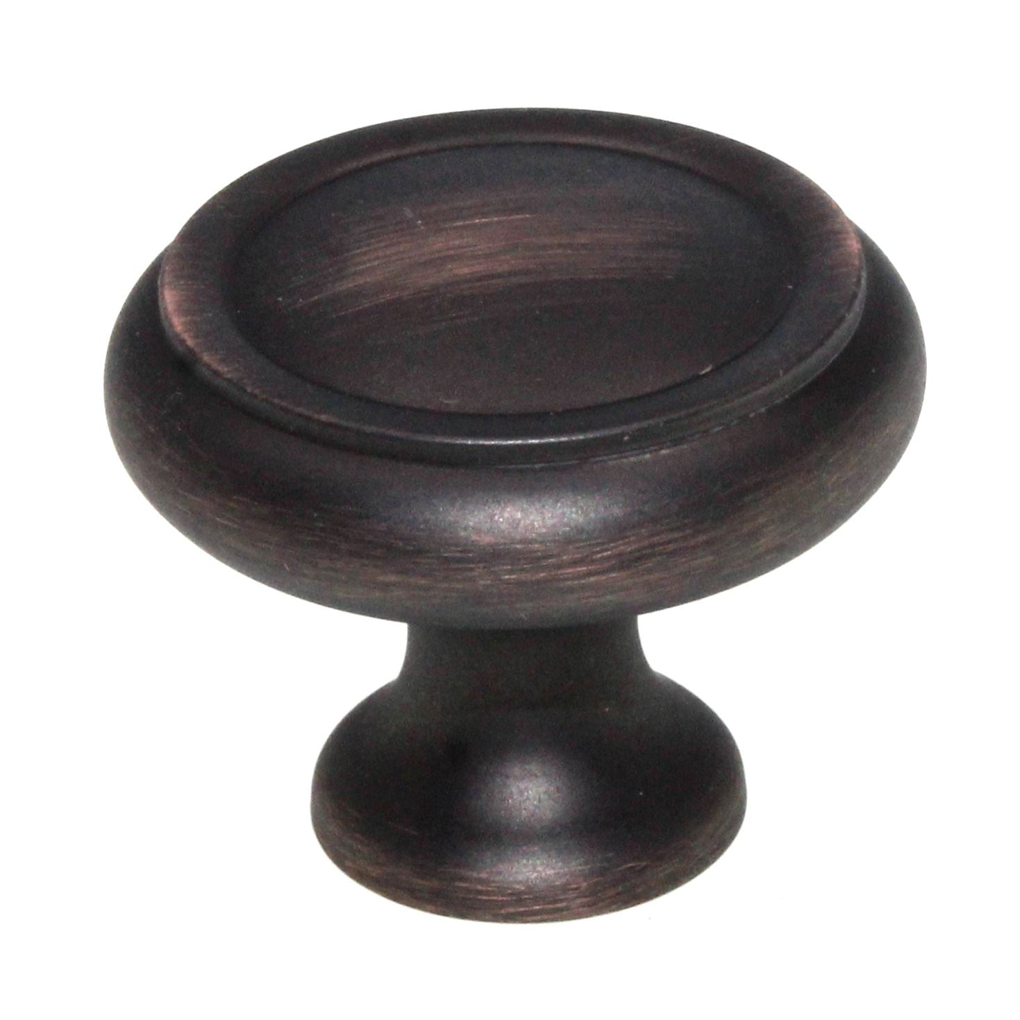 Schaub And Company 1 1/4" Solid Brass Cabinet Knob Michelangelo Bronze 711-MIBZ