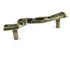 Laurey South Beach Antique Brass Twist Cabinet 3"cc Handle Pull 71305
