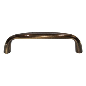 Schaub And Company Traditional Cabinet Arch Pull 4" Ctr Antique Brass 732-AB