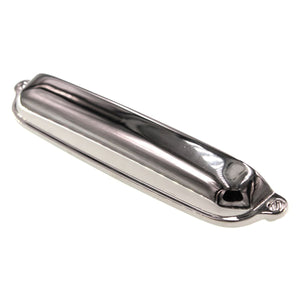 Schaub And Company Country Drawer Cup Pull 6" Ctr Polished Nickel 744-PN