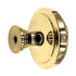 Schaub Versailles 1 1/2" Round Solid Brass Cabinet Knob Polished Brass 752-03