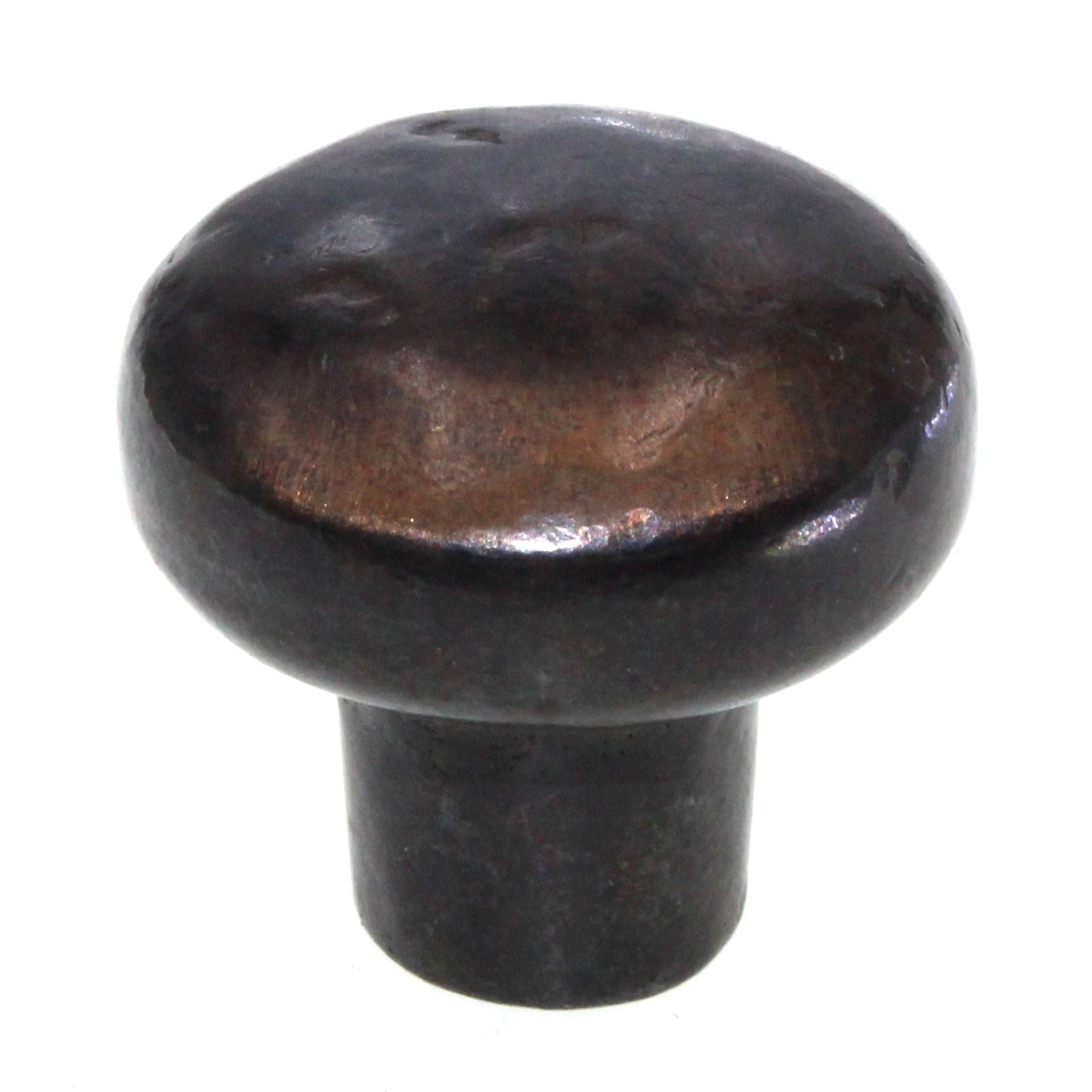 Schaub Mountain 1 3/8" Cast Bronze Cabinet Knob Antique Bronze 772-AZ