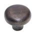 Schaub And Company Mountain 1 5/8" Cast Bronze Cabinet Knob Antique Iron 773-AI