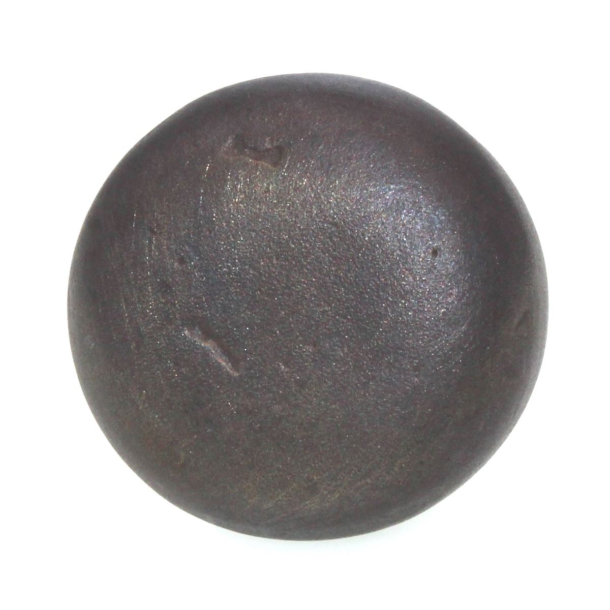 Schaub And Company Mountain 1 5/8" Cast Bronze Cabinet Knob Antique Iron 773-AI