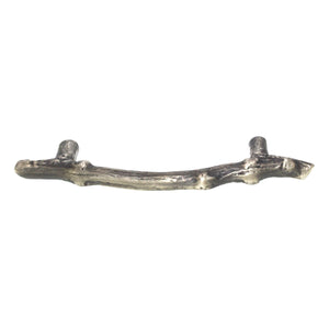 Schaub And Company Mountain Twig Cabinet Bar Pull 4" Ctr Antique Iron 783-AI